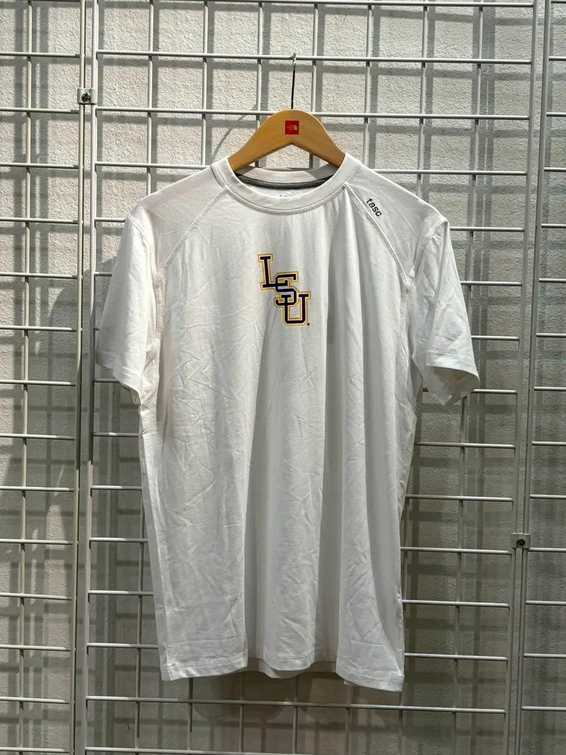 Tasc Carrollton LSU T-Shirt for Men – White