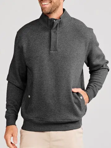 Tasc Men’s Hudson Fleece Henley Pullover