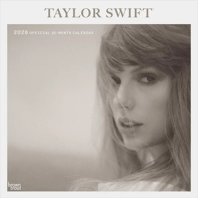 Taylor Swift 2026 Eco-Friendly Wall Calendar – Plastic-Free, Official Release