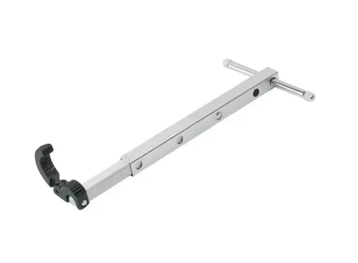Telescoping Fold-Over Basin Wrench for Tight Plumbing Access
