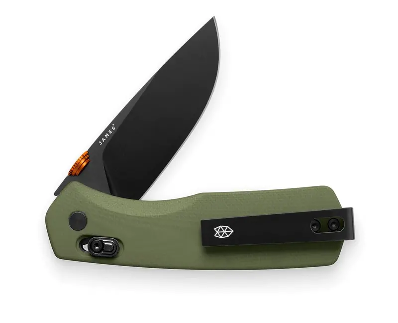 The James Brand Carter Straight-Edge Pocket Knife – Handcrafted Blade