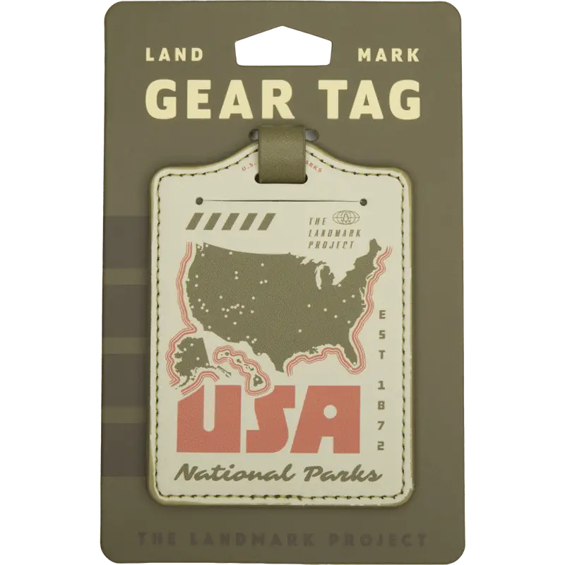 The Landmark Project National Parks Gear Tag Accessory