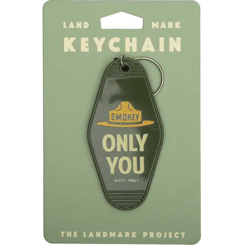 The Landmark Project Only You Inspirational Keychain