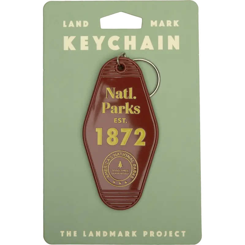 The Landmark Project Parks Explorer Keychain