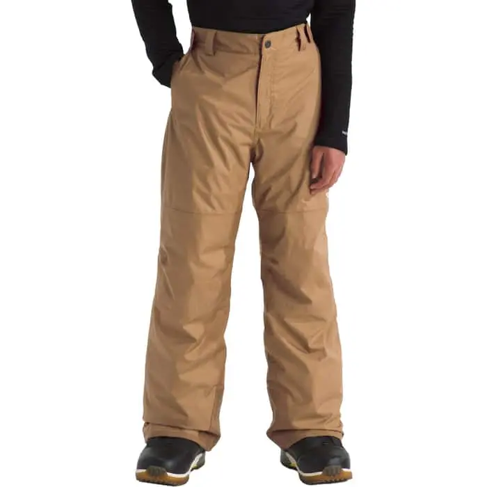 The North Face Boys’ Insulated Ski Pants – Utility Brown