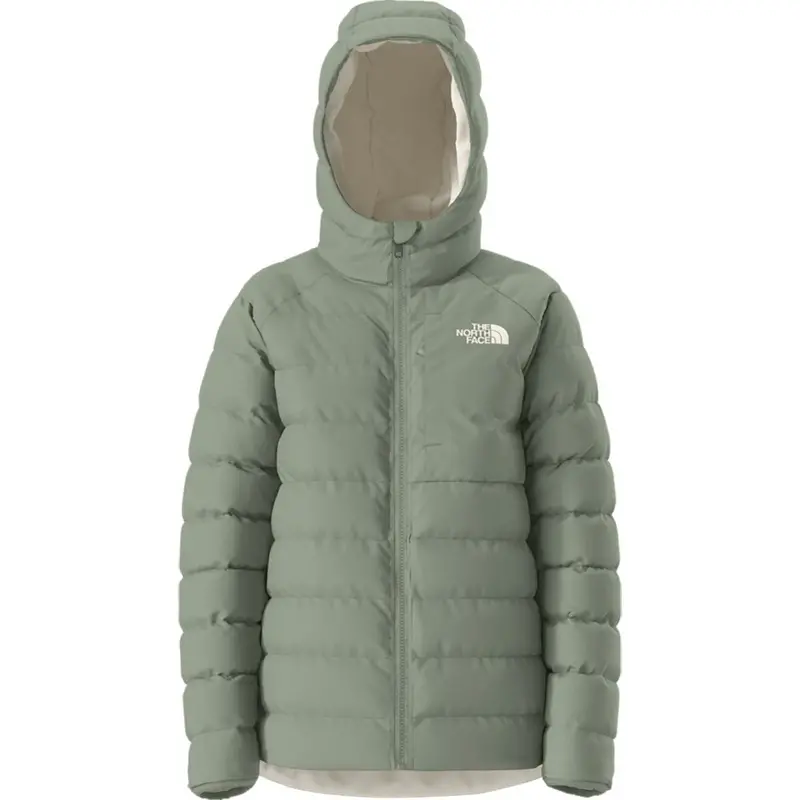 The North Face Reversible Perrito Hooded Jacket for Girls – Slate Moss