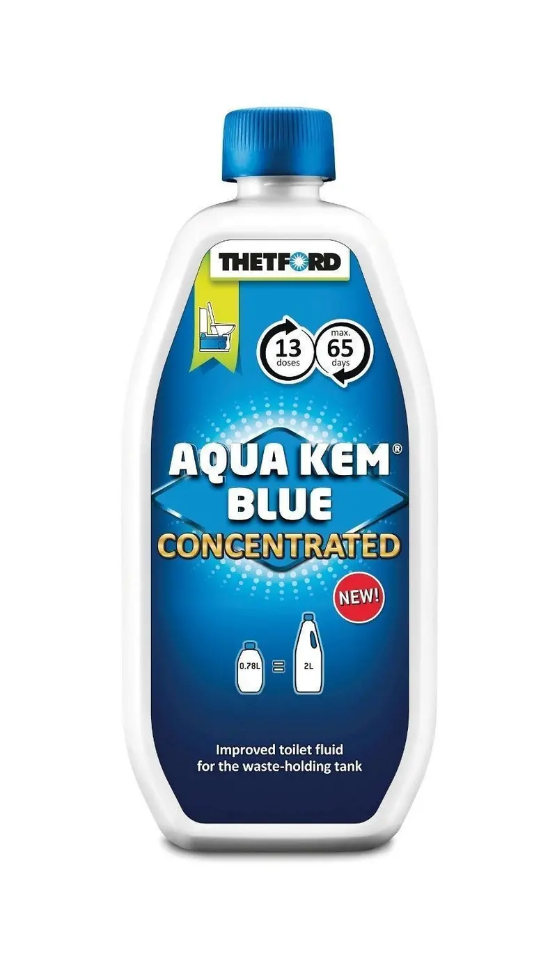 Thetford Aqua-Kem Blue Concentrated Toilet Fluid (780ml)