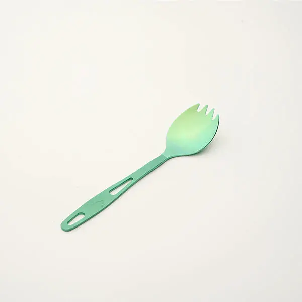 Toaks Titanium Spork – Forest Green Finish