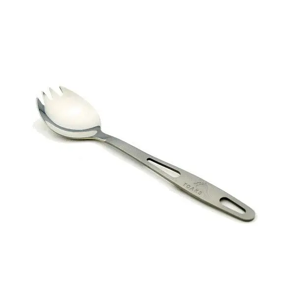 Toaks Titanium Spork – Minimalist All-Purpose Design