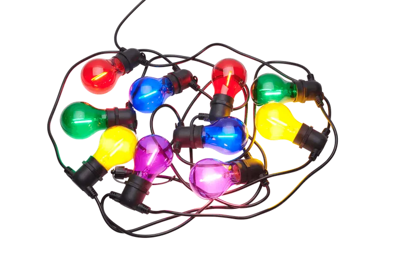 Tobias Starter Kit: 10 Colored Incandescent Bulbs
