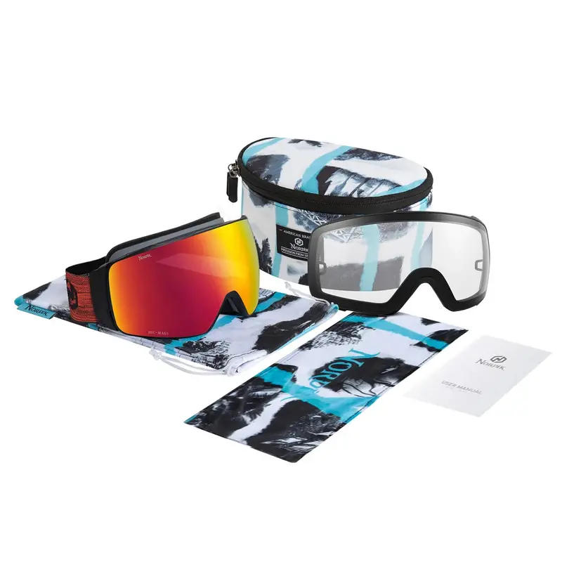 TORSTEN Magnetic Snow Goggles with Interchangeable Lenses