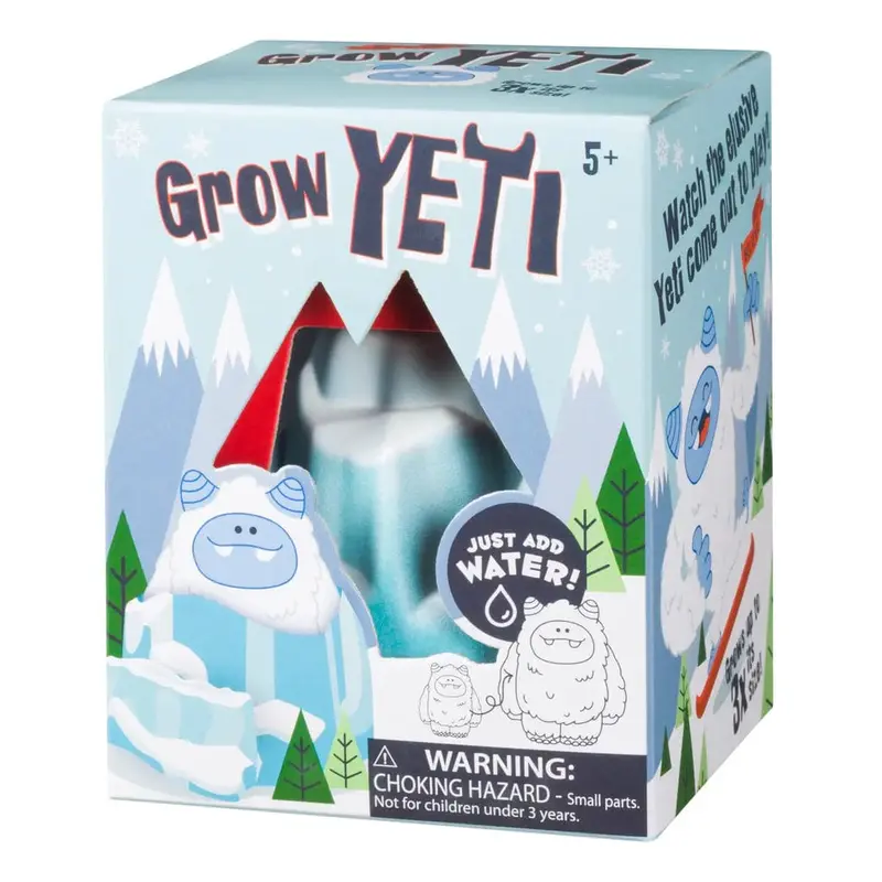 Toysmith Hatchin’ Grow Yeti Interactive Toy