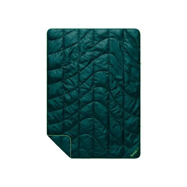 Travel-Friendly Puffy Blanket in Volcanic Fade Pattern