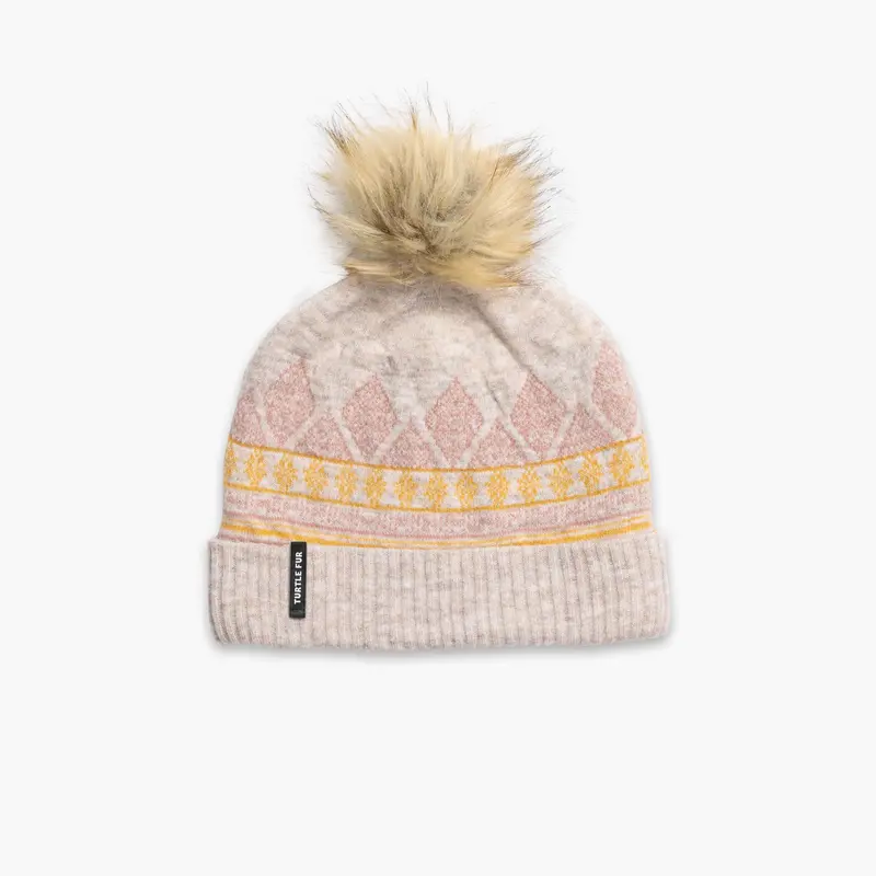 Turtle Fur Ellen Beanie – Classic Ribbed Wool-Blend Headwear
