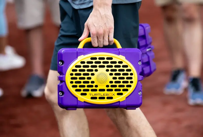 Turtlebox Gen 3 Portable Bluetooth Speaker – LSU Edition