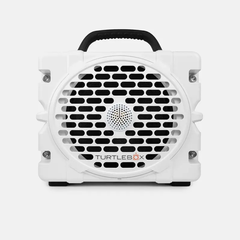 Turtlebox Grande Portable Bluetooth Speaker – White