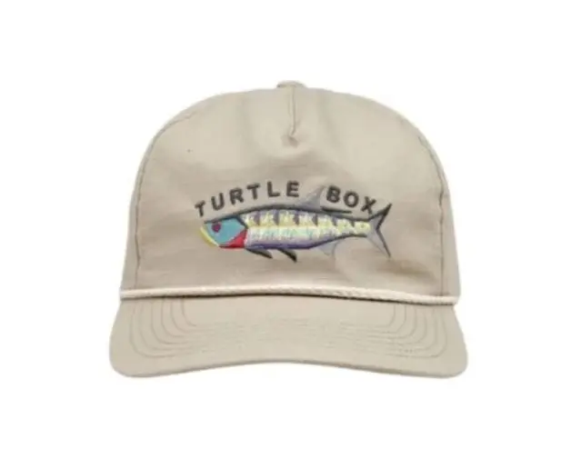 Turtlebox Rip-Stop Rainbow Tarpon Hat – Breathable Fishing Cap