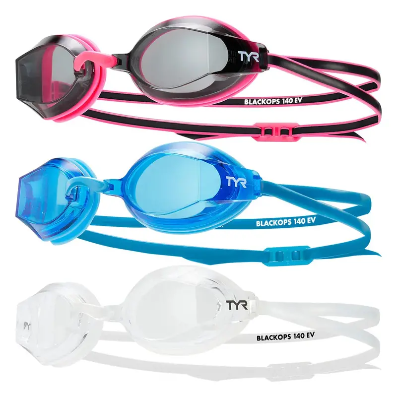 TYR Junior Swim Goggles – 3-Pack Youth-Fit Set