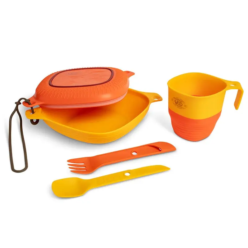 UCO 6-Piece Premium Stainless Steel Mess Kit