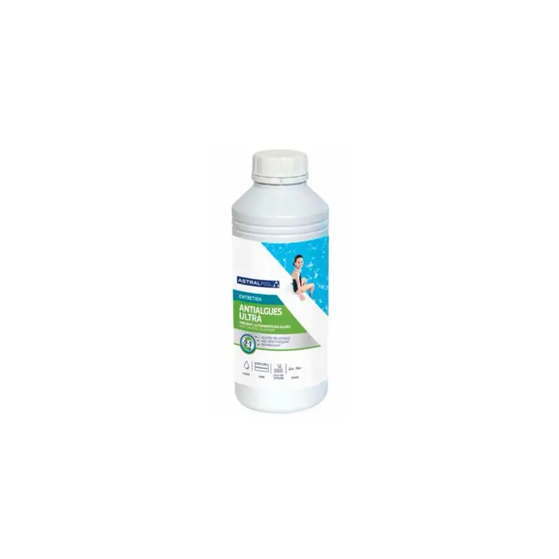 Ultra-Strength Algaecide for Swimming Pools