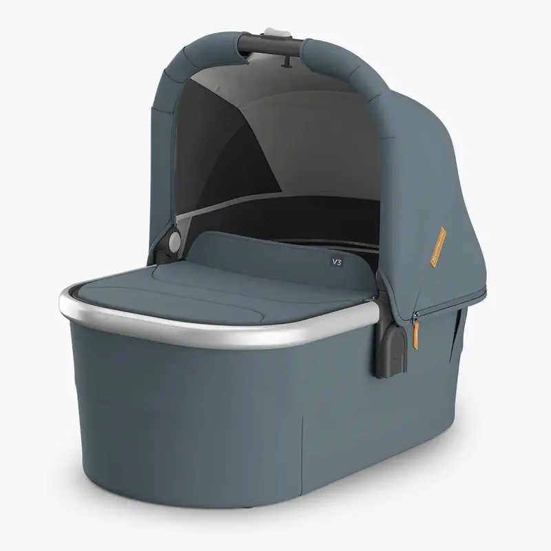 UPPAbaby V3 Bassinet in Callum Fabric for Vista, Cruz, Ridge, and Minu Strollers