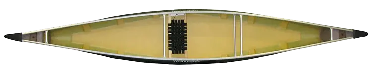 Vagabond Aramid Ultralight Solo Canoe with Gel-Cushioned Bottom