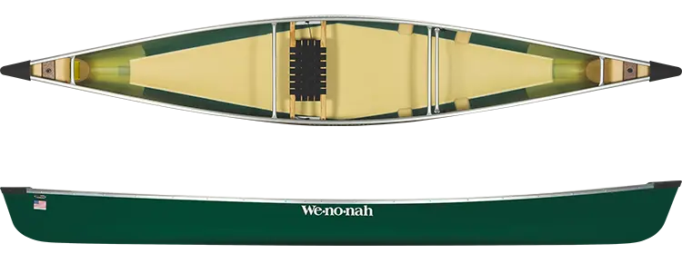 Vagabond Ultralight Solo Canoe with Aramid Reinforcement