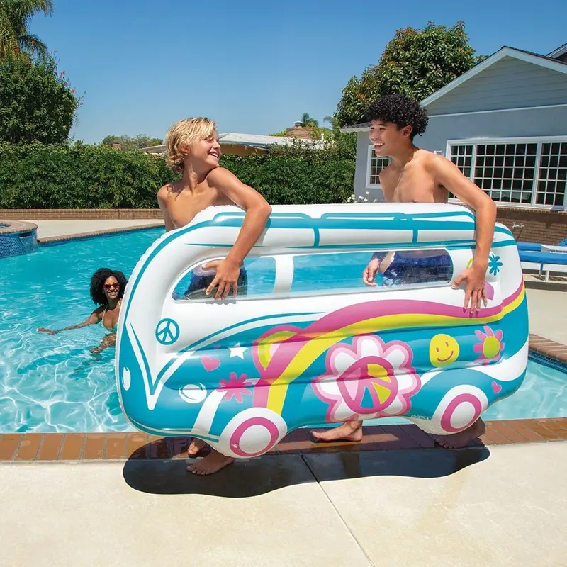 Van Van 70s-Style Inflatable Mattress