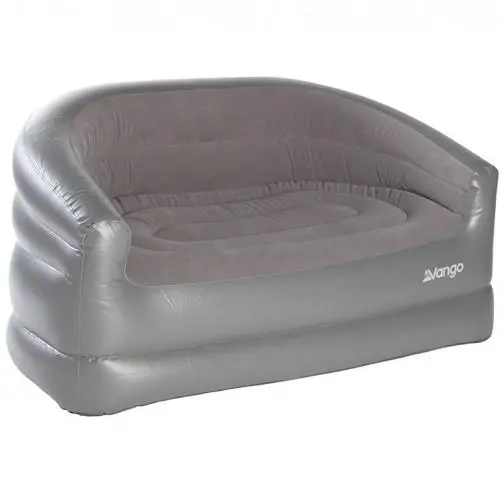 Vango Inflatable Two-Seater Sofa – Nocturnal Grey