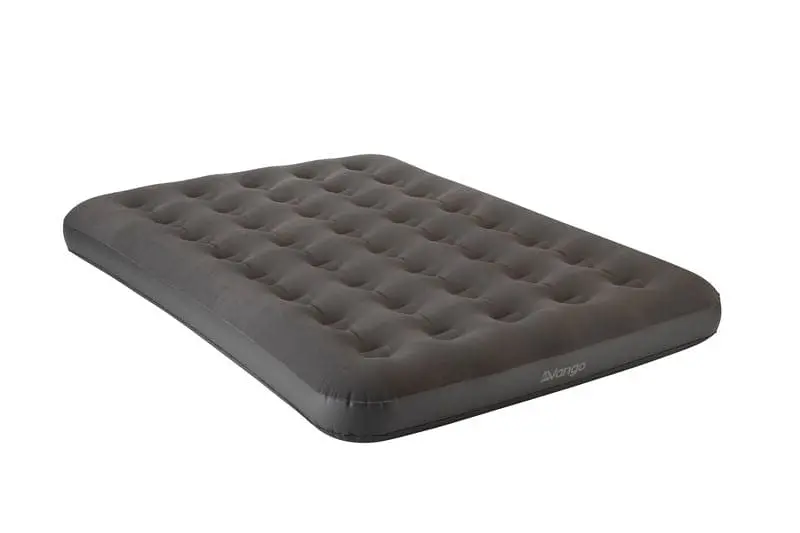 Vango Nocturne Grey Double Flocked Airbed – Premium Comfort Sleeping Surface
