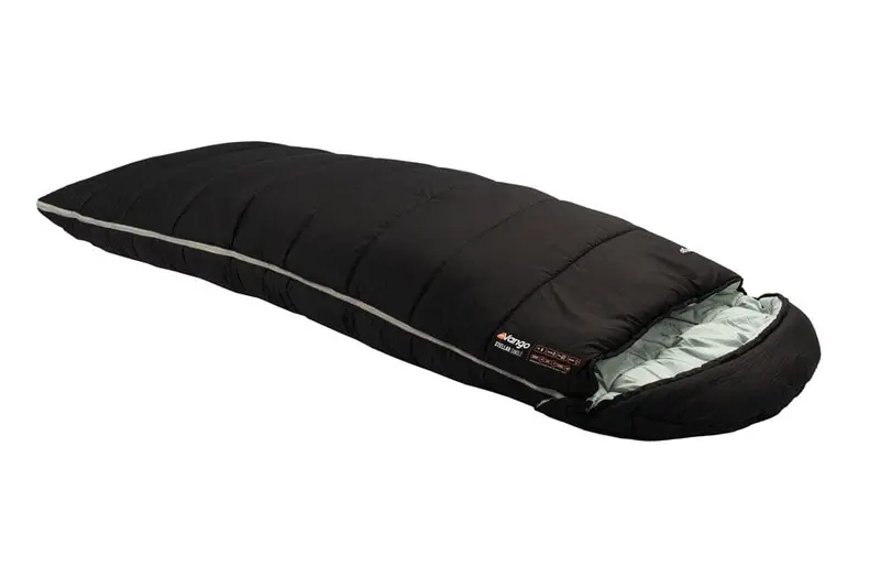Vango Stellar Single Black Sleeping Bag – Lightweight & Insulated