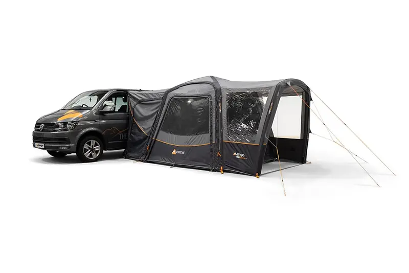 Vango Versos Air Drive-Away Awning – Low-Profile Cloud Grey Inflatable Shelter