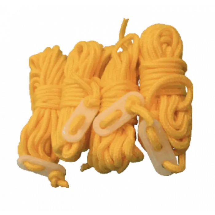 Via Mondo Yellow Guyropes – Pack of Four