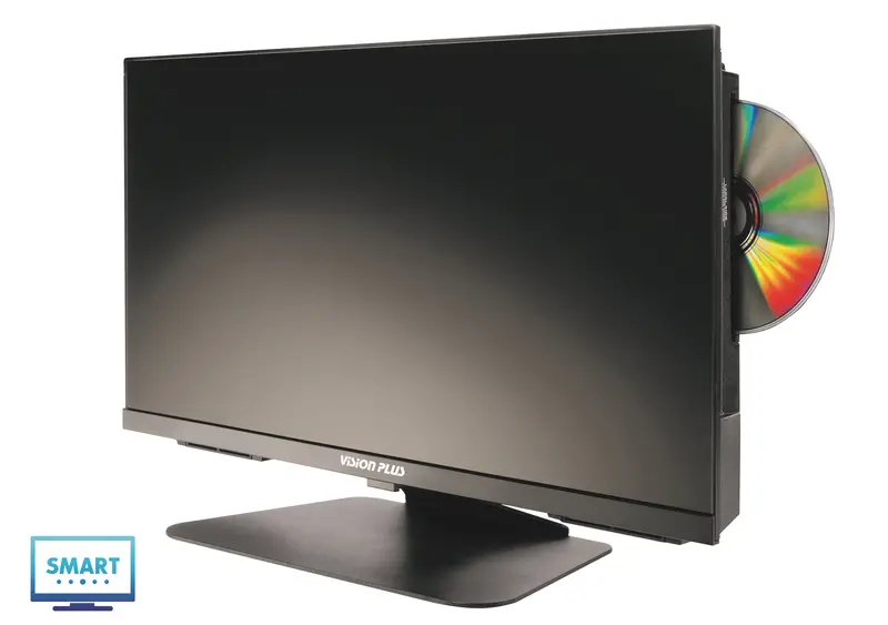 Vision Plus VP22STS 22-Inch Smart TV with Built-in DVD Player