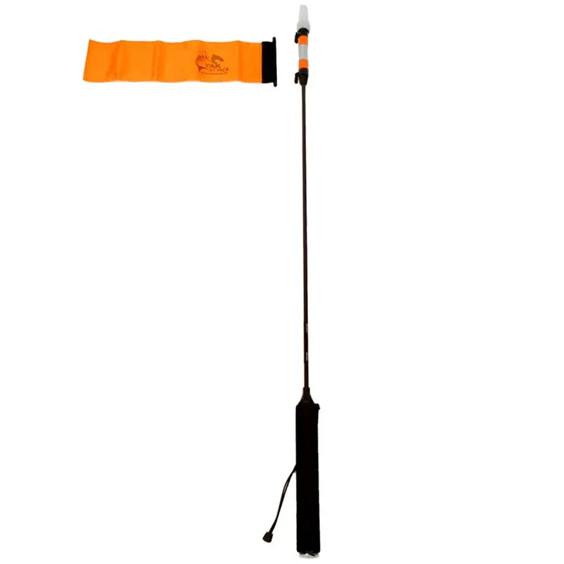 Visipole II Light Pole System with Mast and High-Visibility Flag