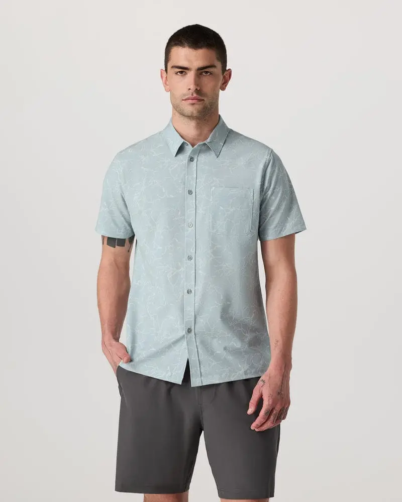 Vuori Bridge Button-Down Shirt – Short Sleeve, Men’s