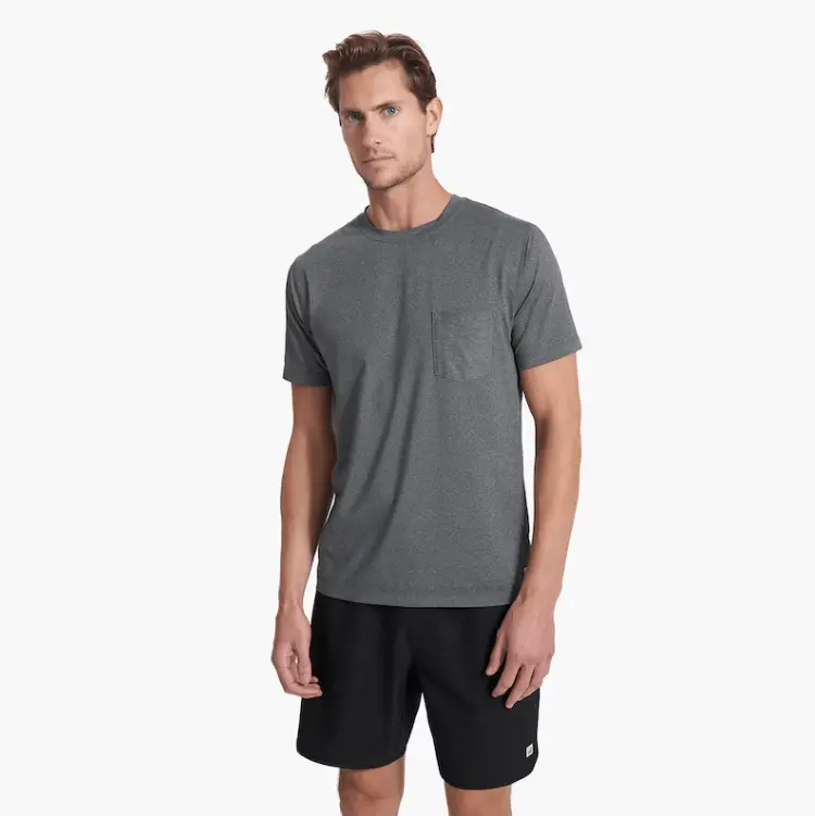 Vuori Tradewind Performance Tee – Men’s Ultralight, Wicking Technical T-Shirt