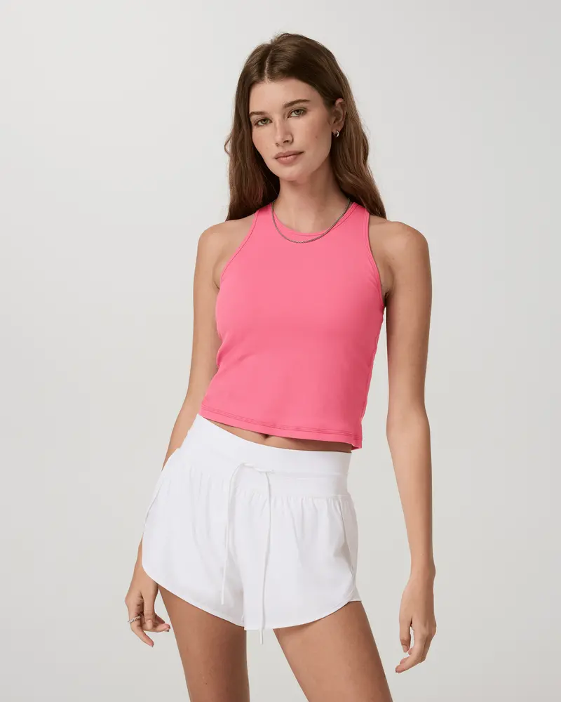Vuori Women’s Sunset Pink Pose Plyo Training Tank