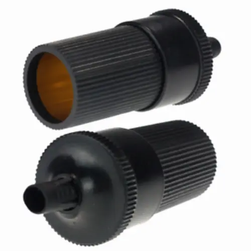 W4 12V Cigar Lighter Socket with Mounting Flange
