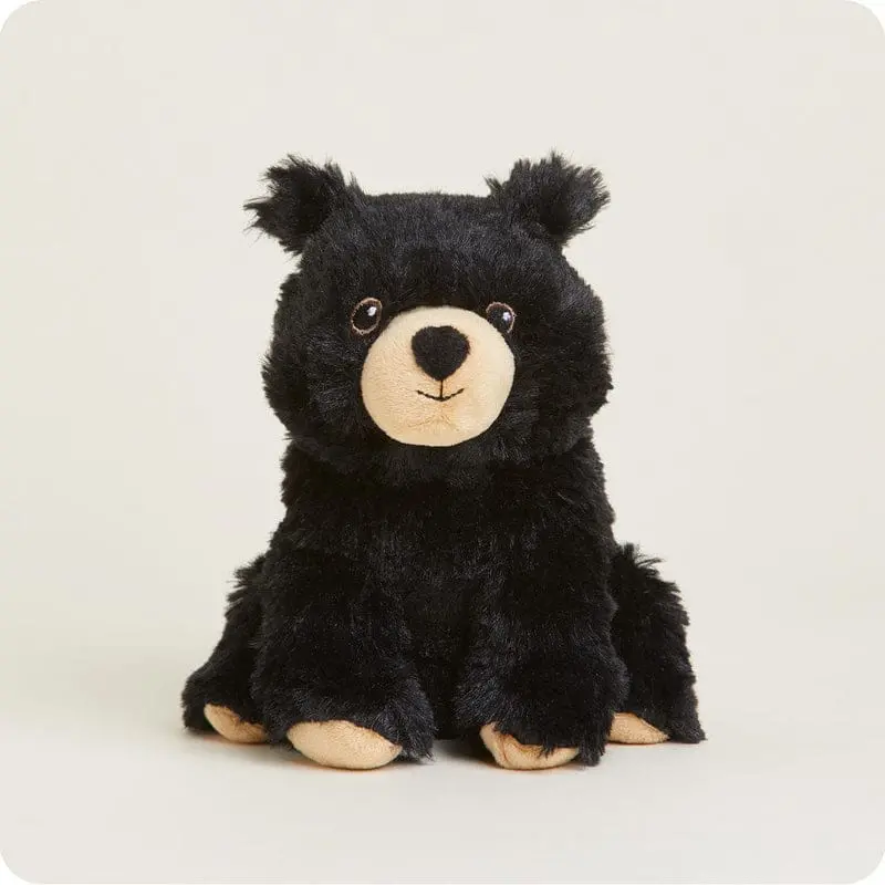 Warmies Black Bear Junior Microwaveable Plush Toy