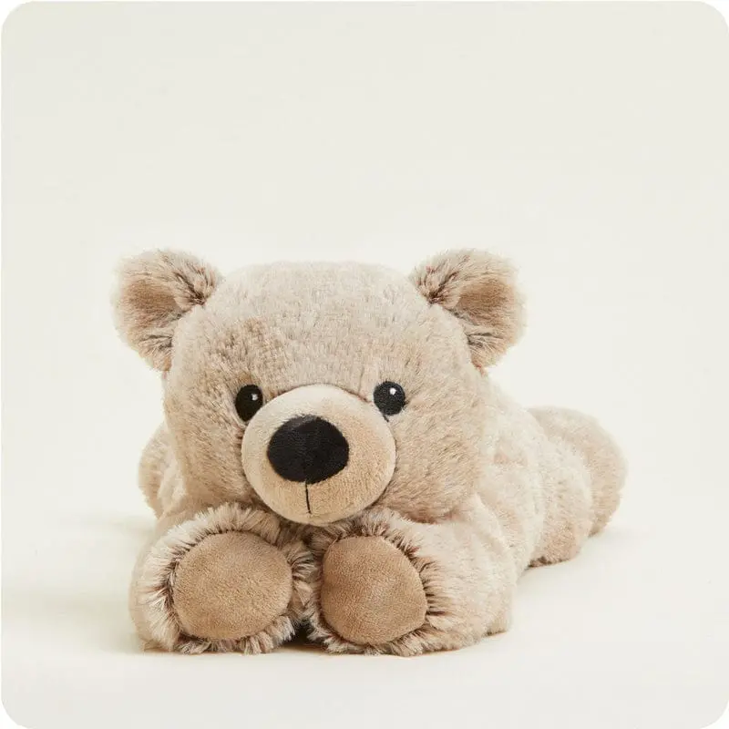 Warmies Brown Bear Microwave-Safe Comfort Plush