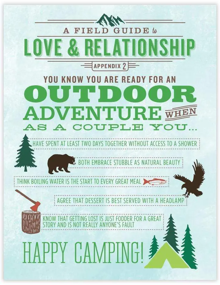 Waterknot Adventure-Style Greeting Card: ‘Adventure Field Guide’