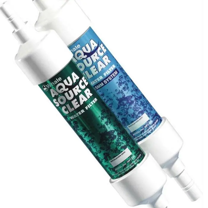 Whale Aquasource Clear Inline Water Filter – Compatible with 12 mm and 15 mm Tubing