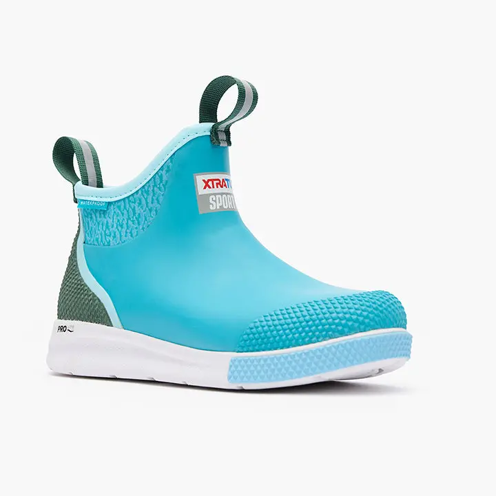 Women’s Ankle Deck Boot – Sporty Waterproof Footwear