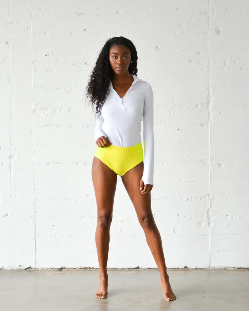 Women’s Citron High-Waisted Swim Bottoms