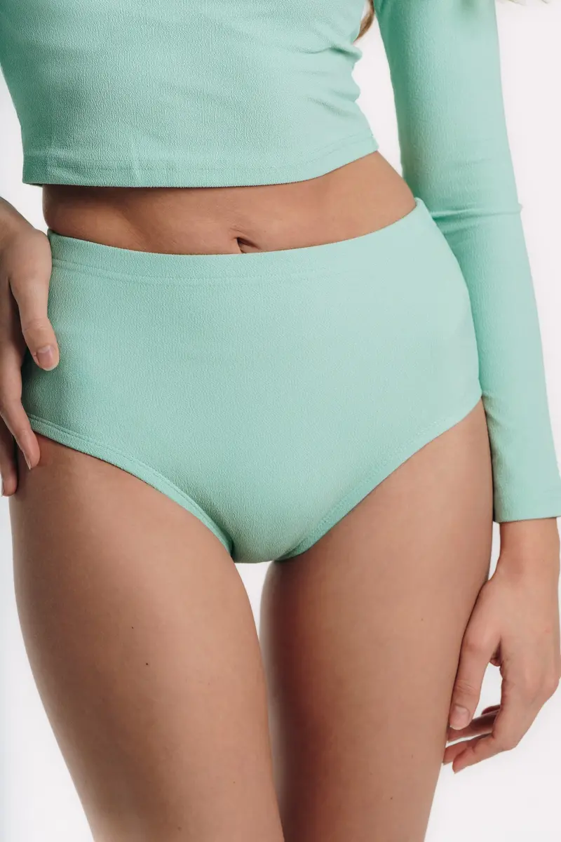 Women’s Mint Textured UPF 50+ Swim Bottoms