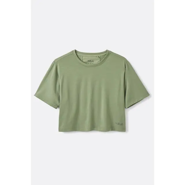 Women’s Rivelin Crop Tee – Soft Cotton Blend Activewear