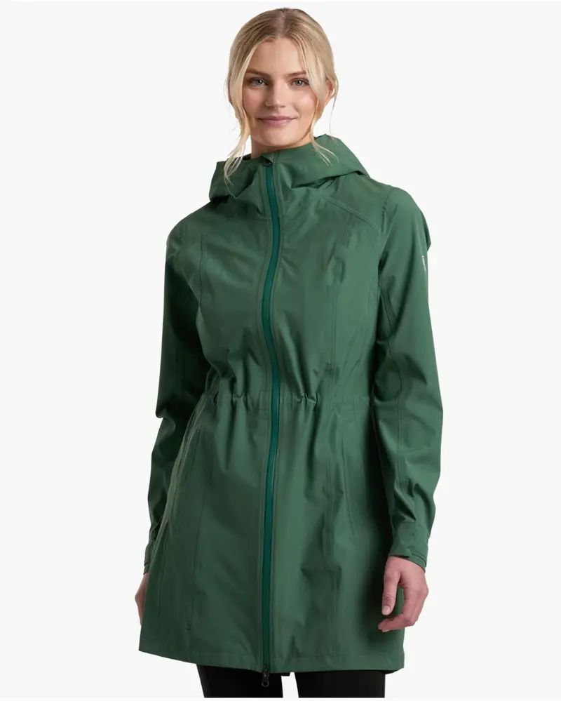Women’s Stretch Voyagr Water-Resistant Trench Coat