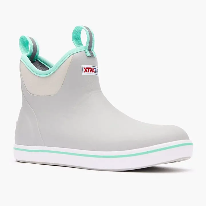 Xtrat Tuf 6-Inch Ankle Deck Boots – Women’s Slip-Resistant Marine Footwear