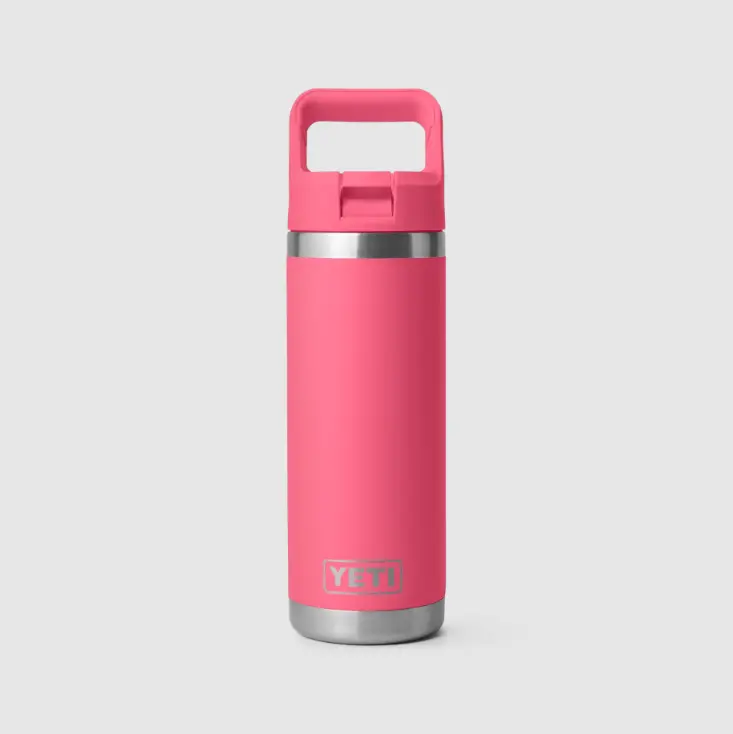 YETI Rambler 18 oz Insulated Straw Cap Water Bottle